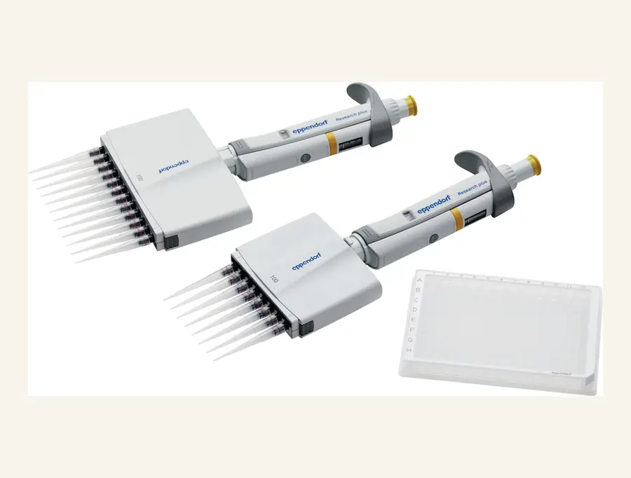 Восьмиканальный механический дозатор Eppendorf Research plus 30–300 мкл
